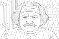 Grumpy Headband Selfie