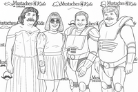 Costumed Group Celebration