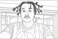 Playful Hair Expression