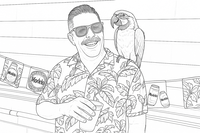 Colorful Parrot Companion